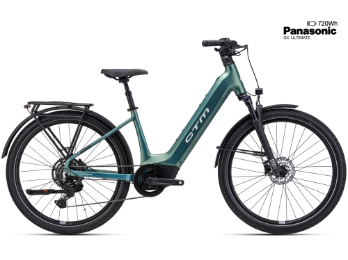 Rower elektryczny CTM Metric GX 2.0 (zielony)