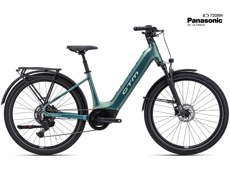 Rower elektryczny CTM Metric GX 2.0 (zielony)