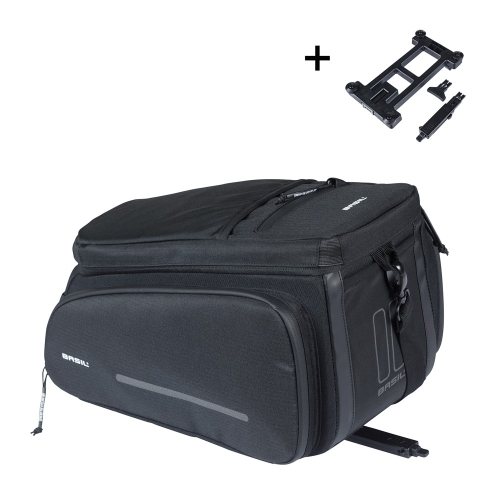 Basil Torba rowerowa TRUNKBAG, 10-26L, black MIK