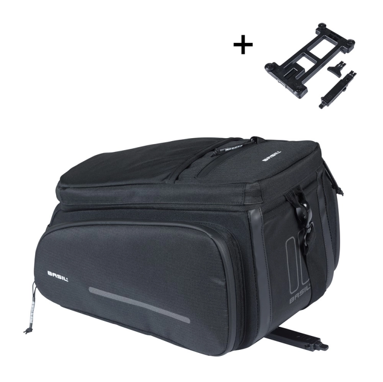 Basil Torba rowerowa TRUNKBAG, 10-26L, black MIK