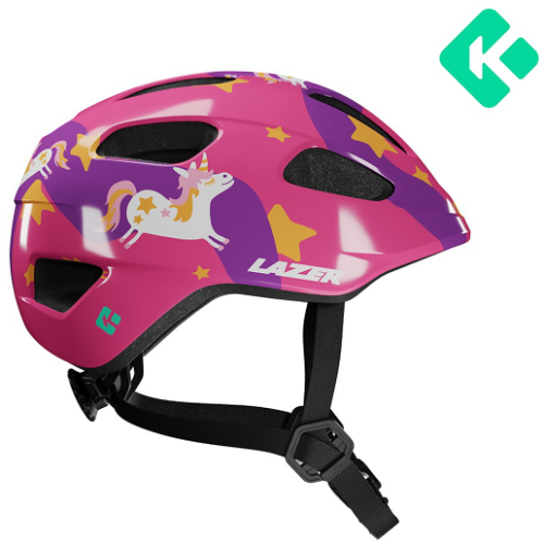 Kask rowerowy Lazer Pnut Kids Purple Pony