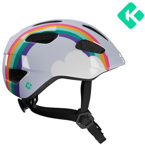Kask rowerowy Lazer Pnut Kids Rainbow