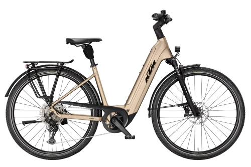 Rower elektryczny KTM Macina Tour PX 810 Low ( PLATIN BRONZE MATT )