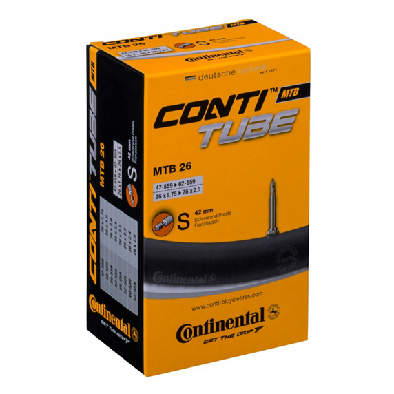 Dętka Continental MTB 26 Presta 42mm 47-559/62-559